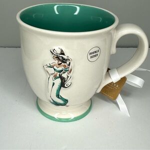 Rae Dunn Disney Aladdin Jasmine Whole New World coffee mug